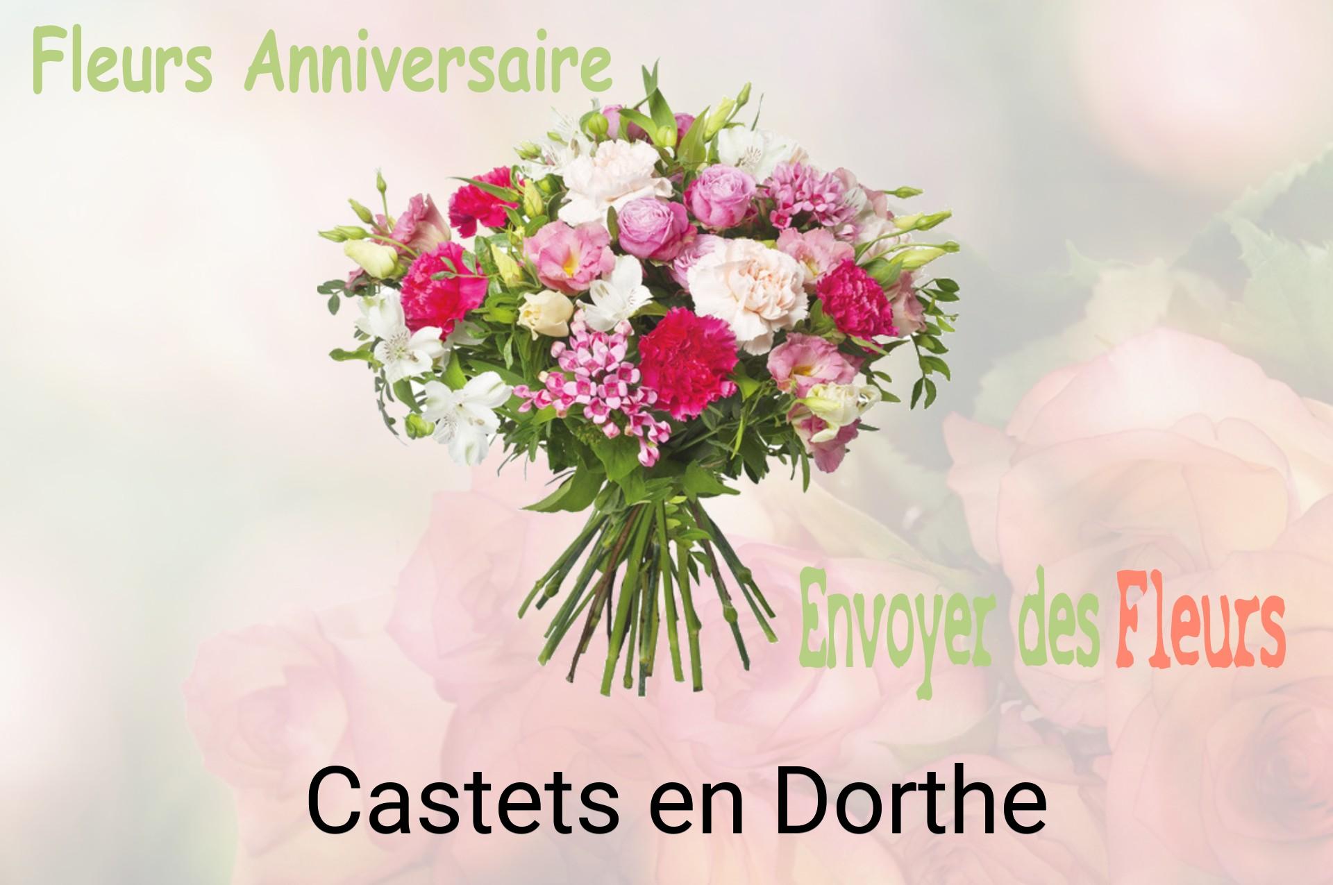 Bouquet de fleurs d’anniversaire livré à Castets-en-Dorthe