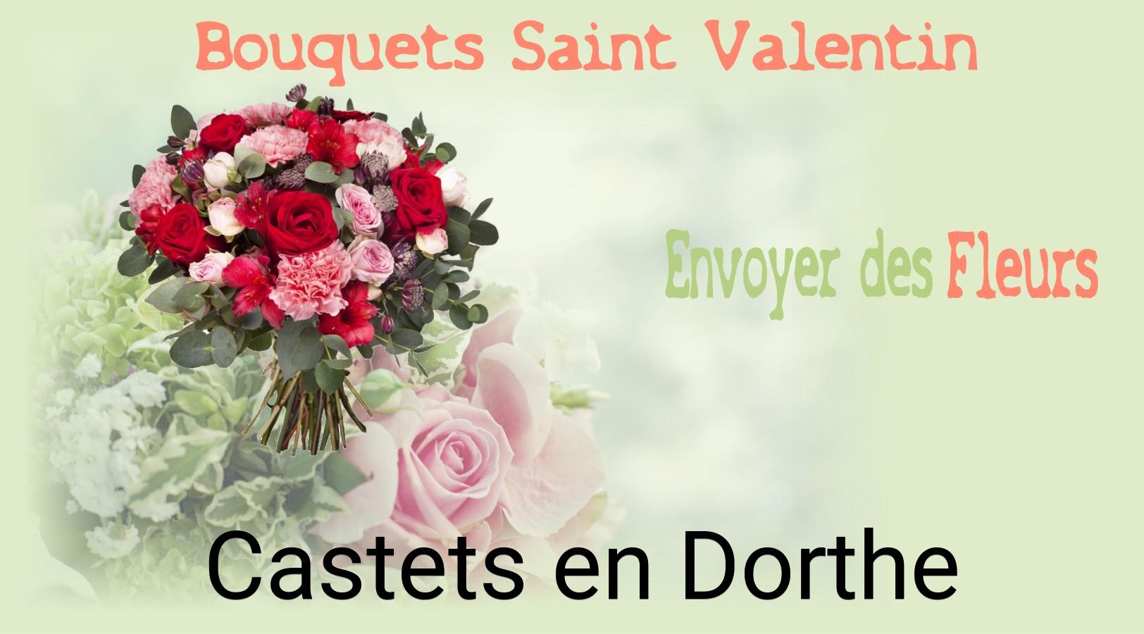 Roses de Saint-Valentin livrées à Castets-en-Dorthe